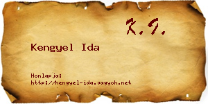 Kengyel Ida névjegykártya